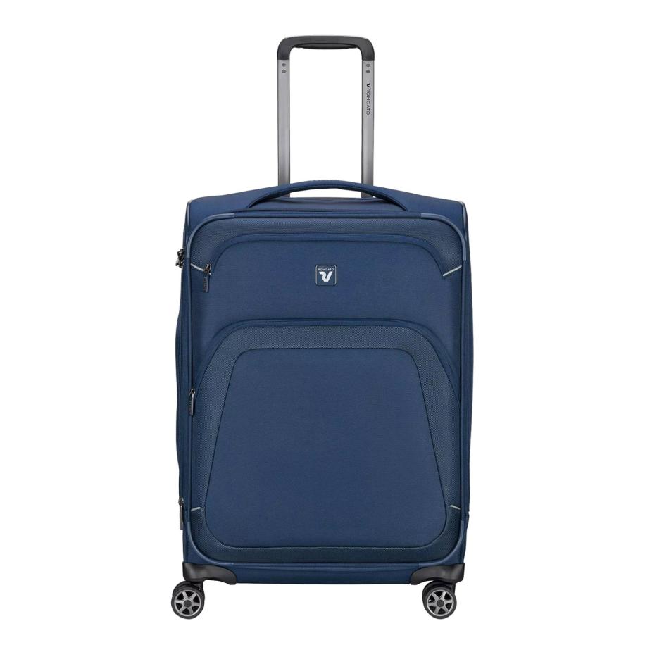Roncato Gateway 4 Wheel Trolley 66 Expandable blue Blauw