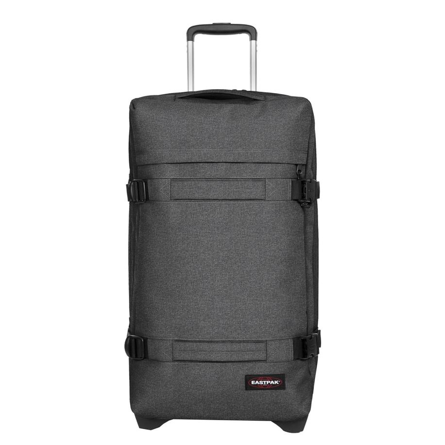 Eastpak Transit&apos;R L black denim Zwart
