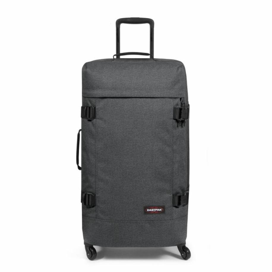 Eastpak Trans4 L Trolley Black Denim TSA Zwart