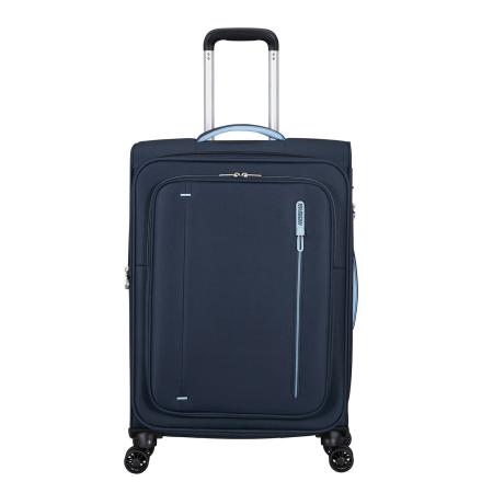 American Tourister Cloudrider Spinner M Expandable TSA sky navy