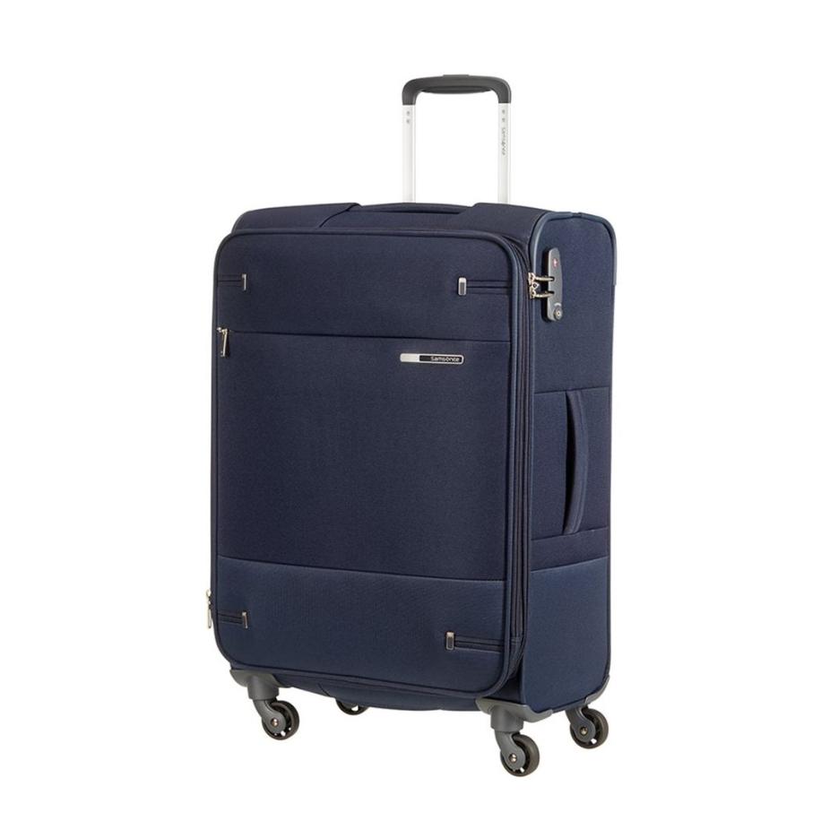 Samsonite Base Boost Spinner 66 Expandable navy blue Blauw