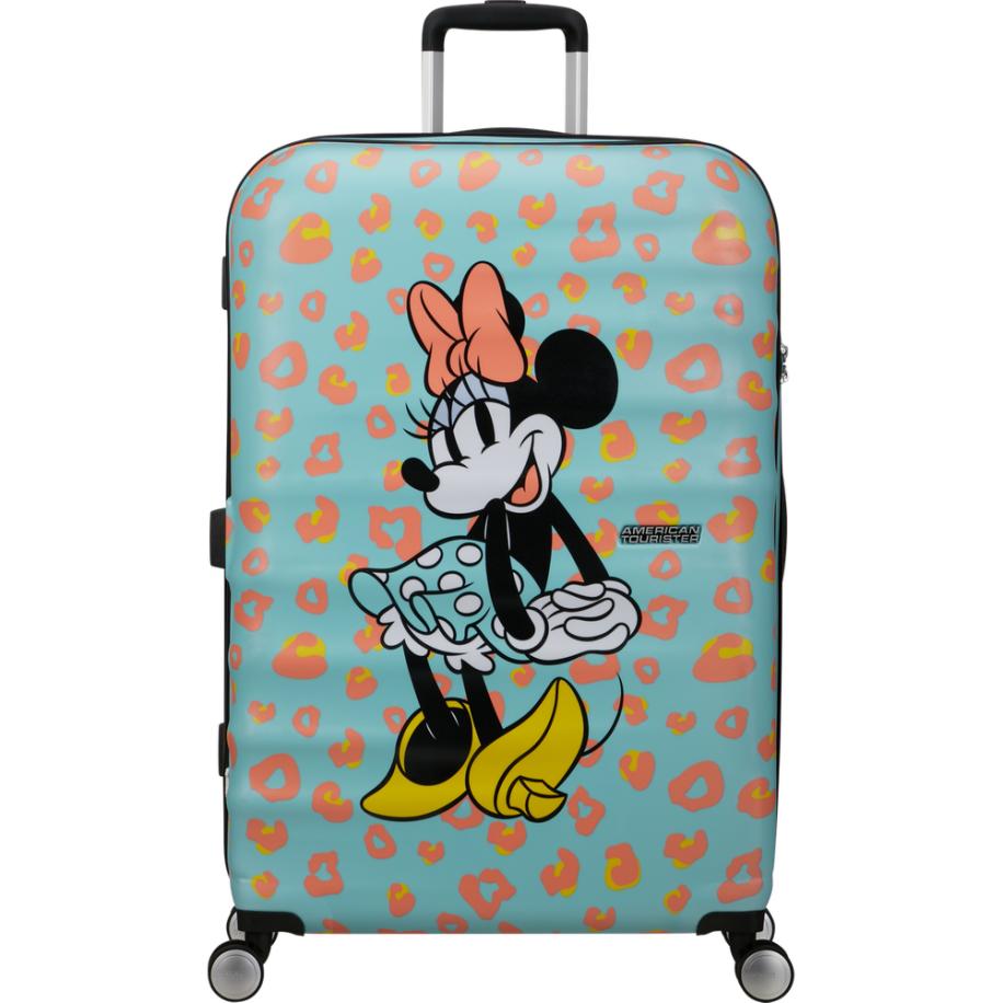 American Tourister Wavebreaker Disney Spinner 77/28 TSA minnie pastel dots Multicolor