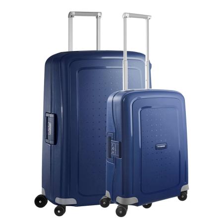 Samsonite S'Cure Spinner 55 + 75 Set dark blue