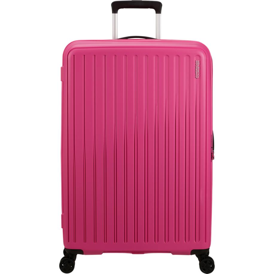 American Tourister Rejoy Spinner 77/28 TSA hawaiian pink Roze