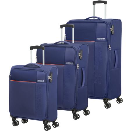 American Tourister Fun Cruise Kofferset Navy/Orange