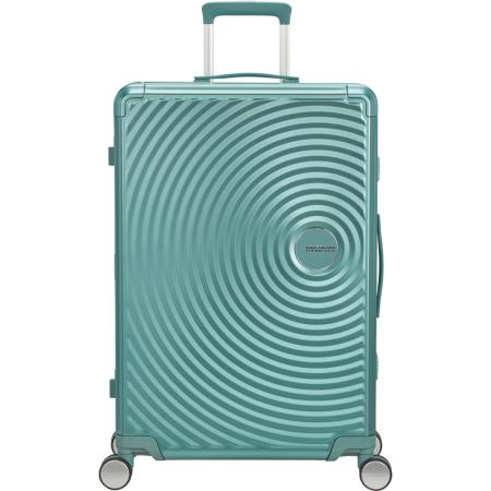 American Tourister Soundbox Alu Grote ruimbagage Dusty Turquoise