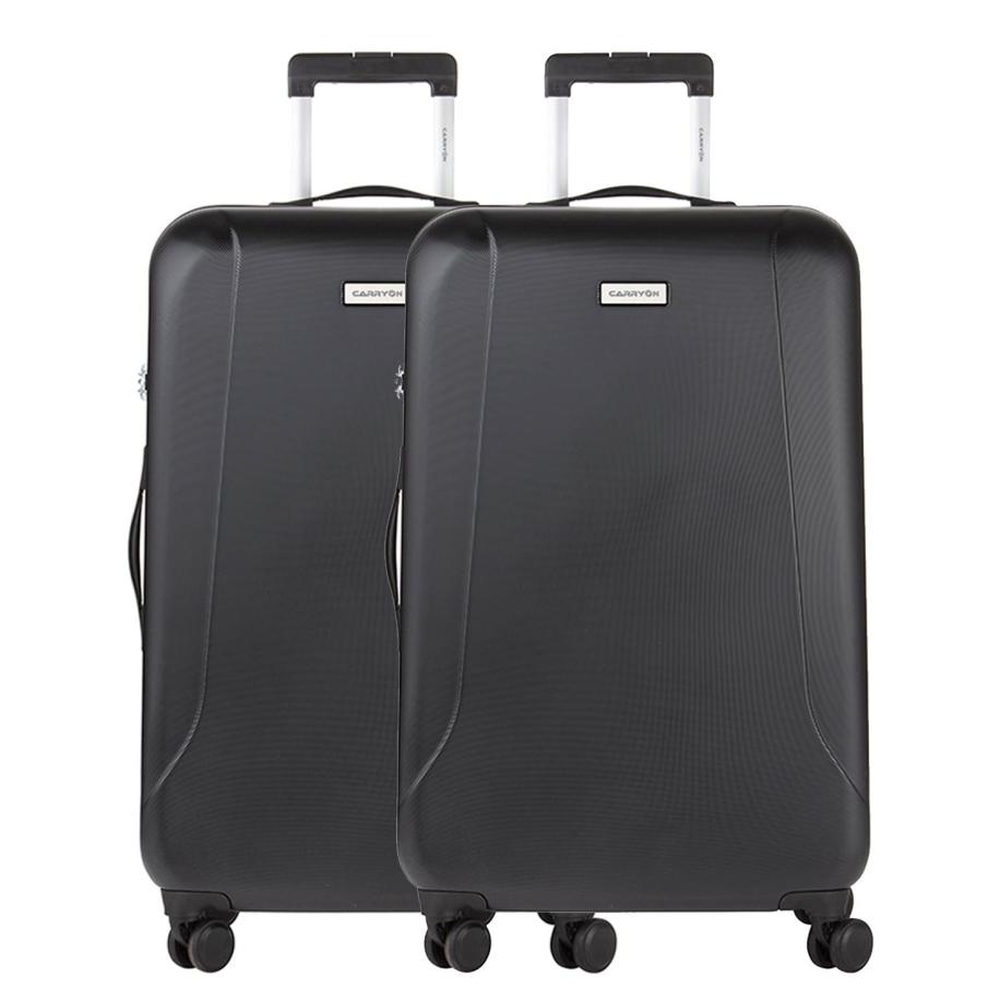 CarryOn Skyhopper 78 Set van 2 black Zwart