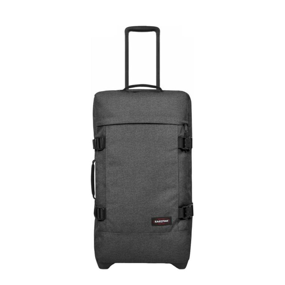 Eastpak Tranverz M black denim Grijs