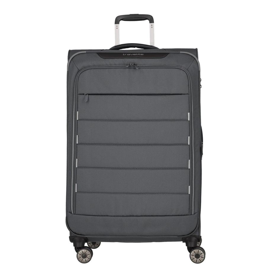 Travelite Skaii 4 Wheel Trolley L Expandable anthracite Grijs