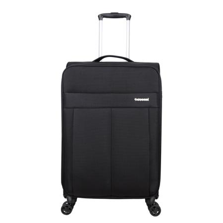 Decent D-Upright Trolley 66 black Zachte koffer