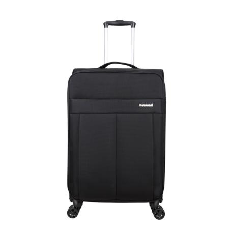 Decent D-Upright Trolley 66 black Zachte koffer