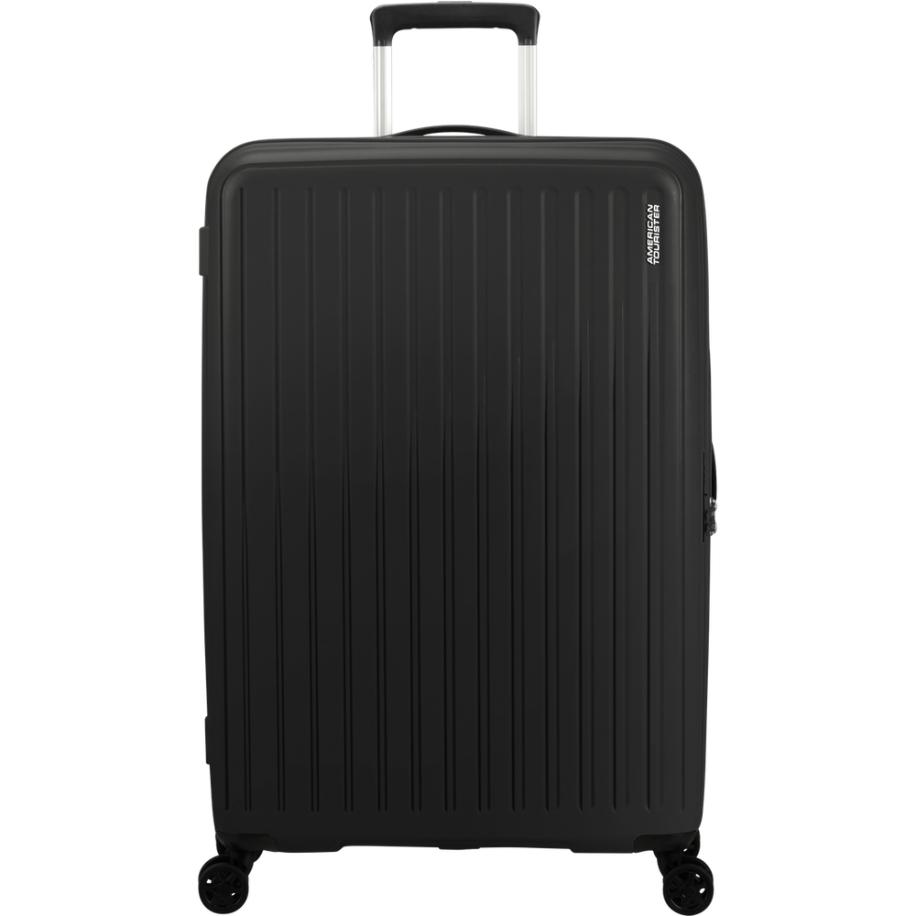 American Tourister Rejoy Spinner 77/28 TSA true black Zwart