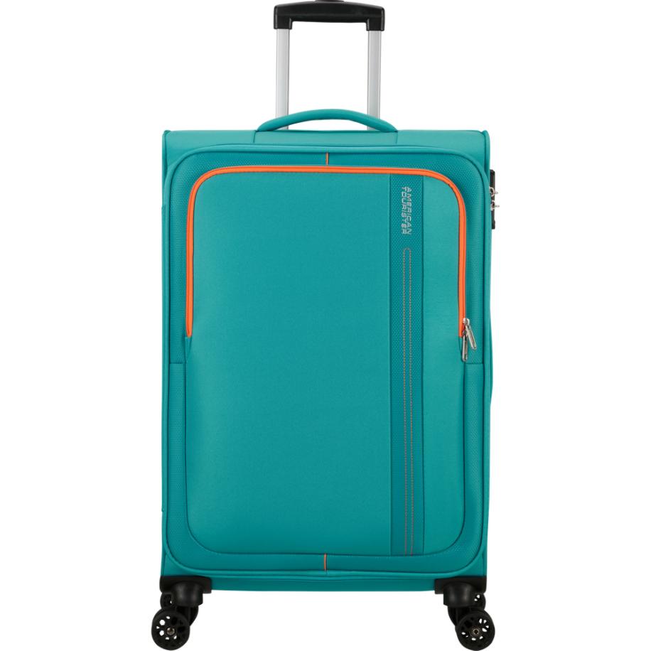 American Tourister Sea Seeker Middelgrote ruimbagage Aqua Green Blauw