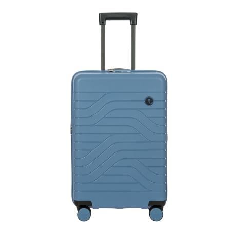 Bric's Ulisse Trolley Expandable Medium 65 grey blue