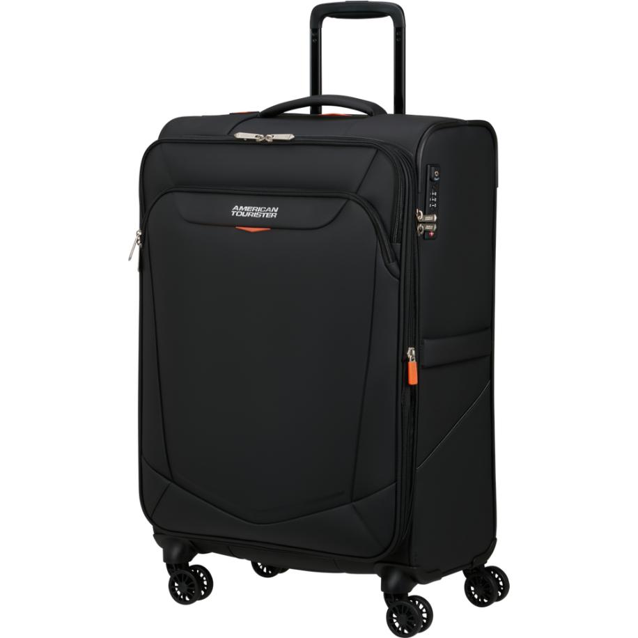 American Tourister SummerRide Middelgrote ruimbagage Zwart Zwart