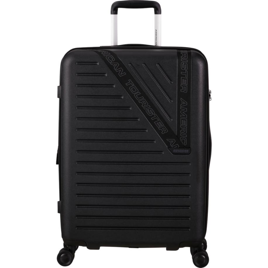 American Tourister Dynabelt Middelgrote ruimbagage Volcano Black Zwart