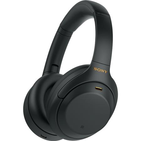 Sony WH-1000XM4-koptelefoon met Wireless Noise Cancelling in Zwart