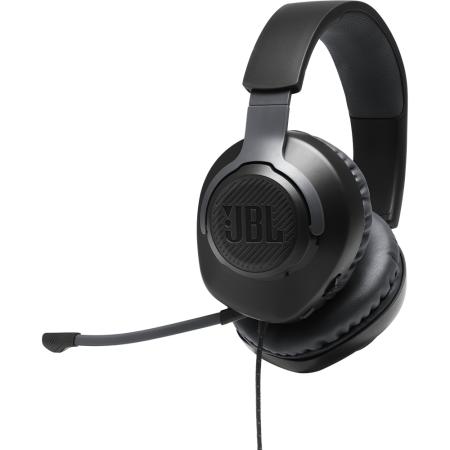 JBL Quantum 100 | Over-Ear Wired Gaming Headset - PS4/XBOX/Switch/pc Compatible - 3,5mm - Afneembare Microfoon Gaming
