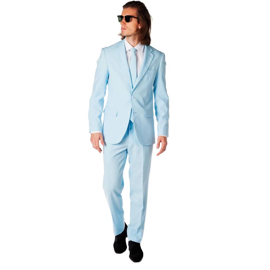 OppoSuits Cool Blue Kostuum Blauw