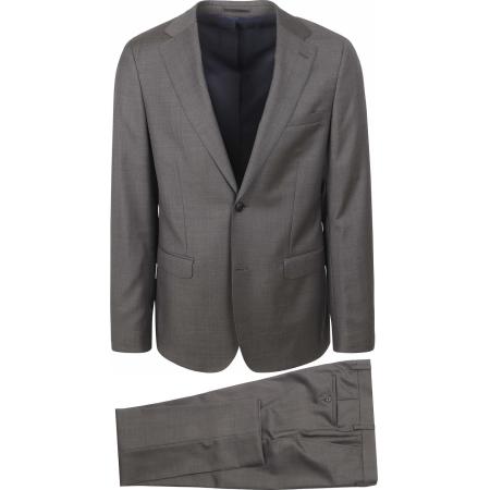 Suitable Faux Uni Kostuum Wol Grijs