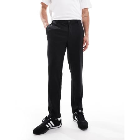 Jack & Jones - Slim-fit jersey pantalon in zwart