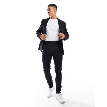 ASOS DESIGN - Skinny pantalon in zwart