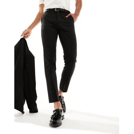 Only & Sons - Slim-fit pantalon in zwart