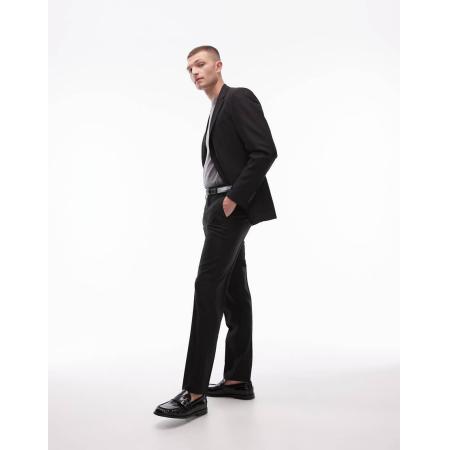 Topman - Skinny pantalon in zwart