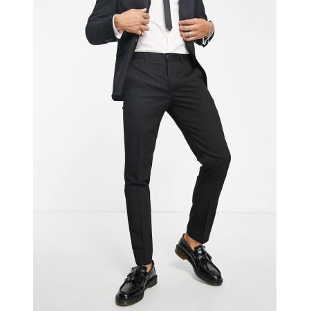 Jack & Jones Premium - Slim-fit pantalon in zwart