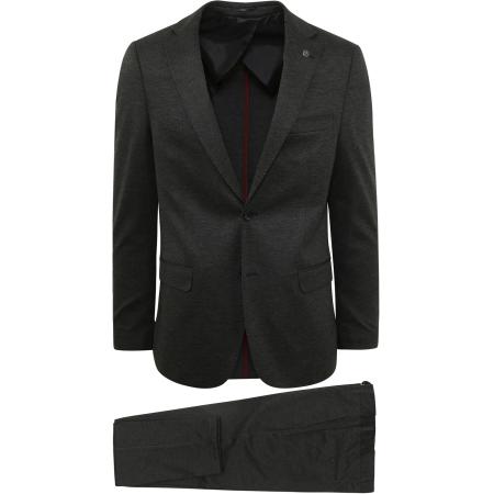 Suitable Kostuum Albatros Melange Antraciet