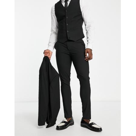 ASOS DESIGN - Skinny pantalon in zwart