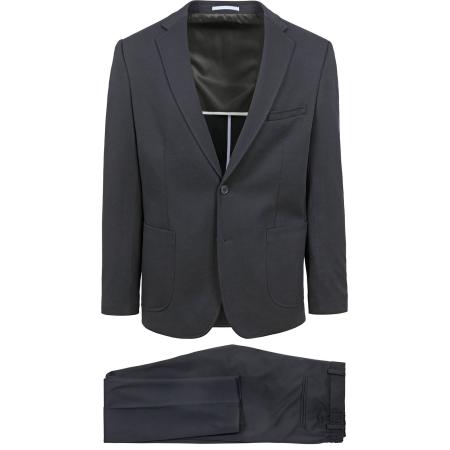 Suitable Jersey Suit Navy