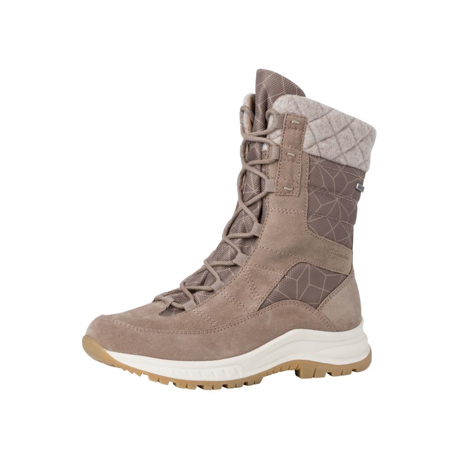 Tamaris Tamaris Veterlaarzen beige / lichtbruin / taupe -