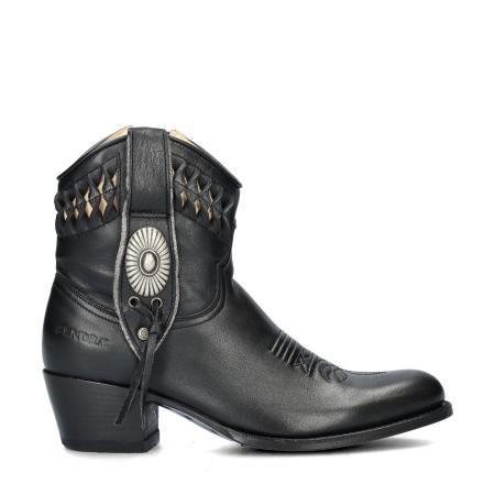Sendra Deborah cowboylaarzen Zwart 446814