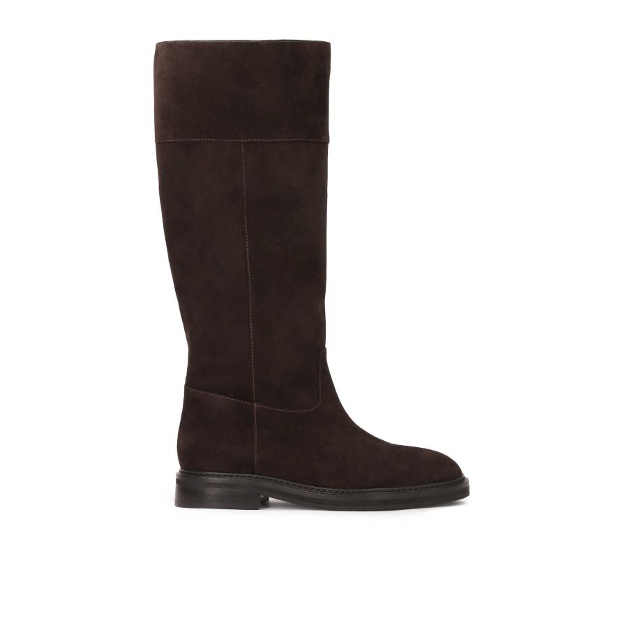 Kazar Kazar Laarzen donkerbruin -