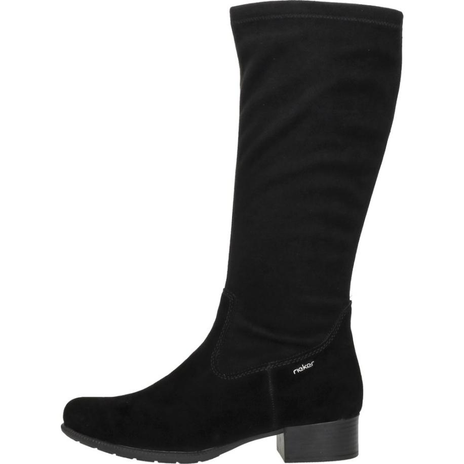 Rieker - Lange Laarzen Zwart
