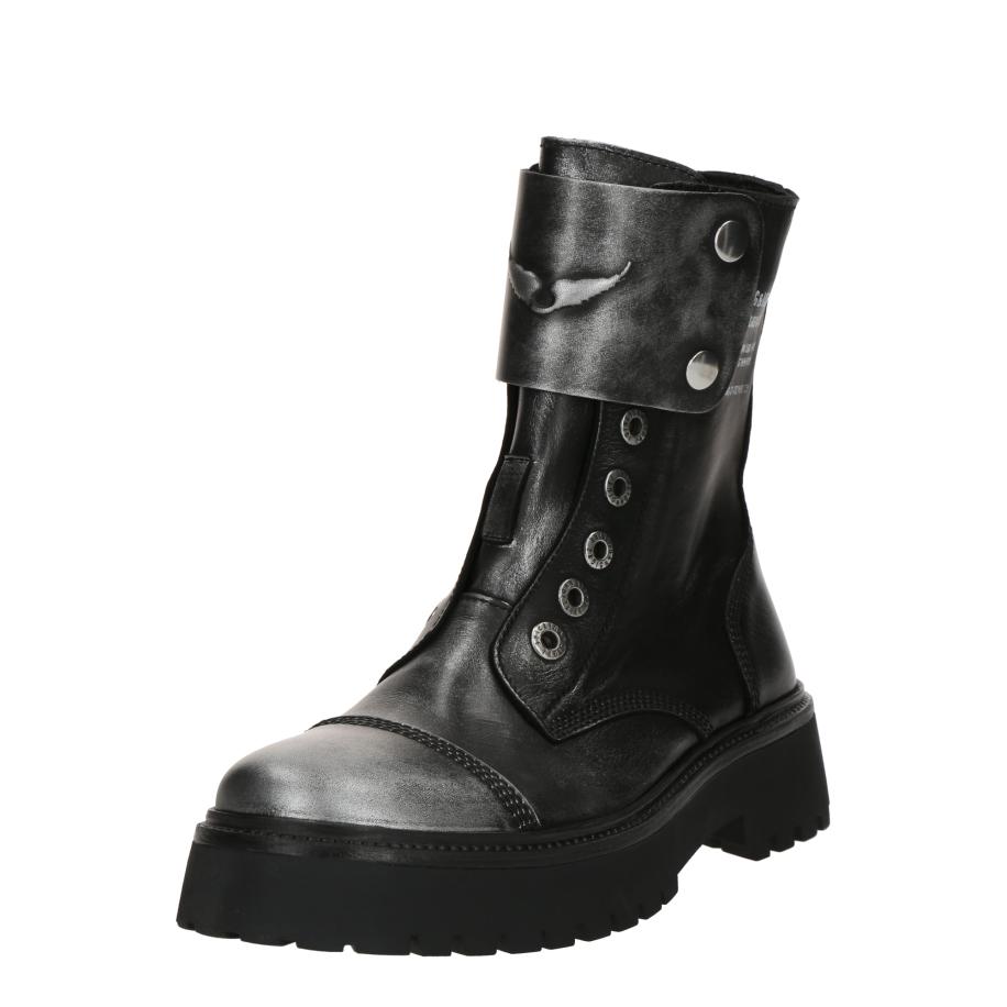 Zadig & Voltaire Zadig & Voltaire Veterlaarsjes JOE zwart / wit -