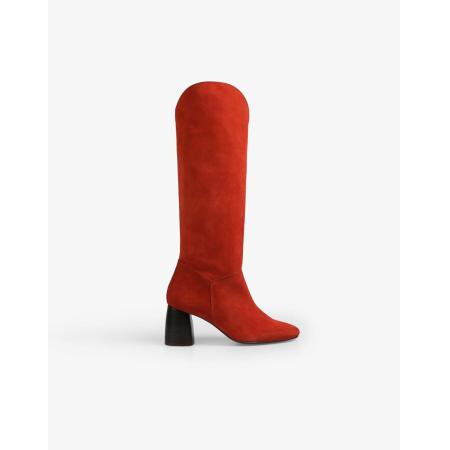 Scalpers Cool Hoge laarzen in donker oranje