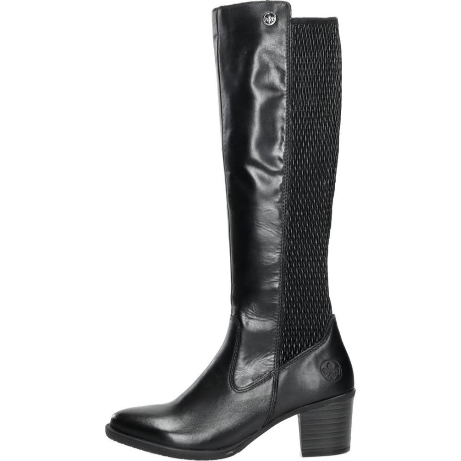 Rieker - Lange Laarzen Zwart