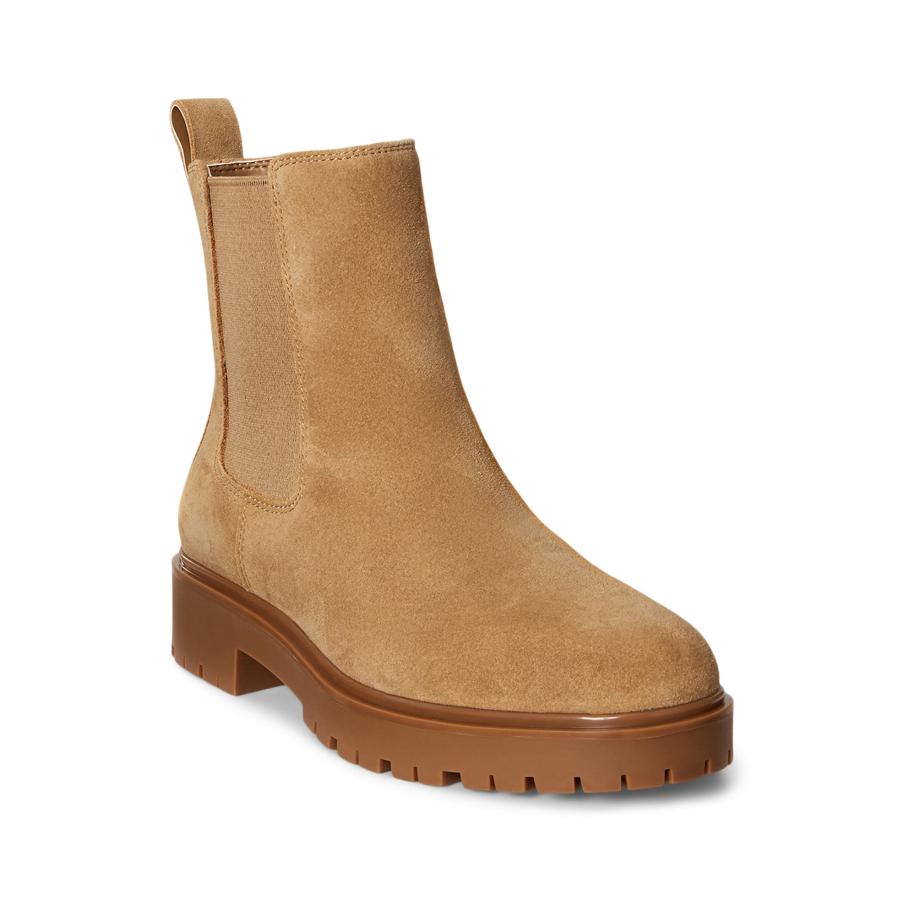 Lauren Ralph Lauren Lauren Ralph Lauren Chelsea boots ALLYSON camel -