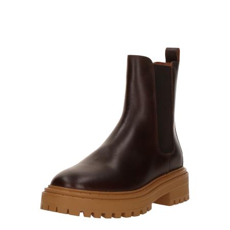 Twinset Twinset Chelsea boots donkerbruin