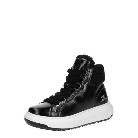 Karl Lagerfeld Karl Lagerfeld Veterlaarsjes lichtgrijs / zwart