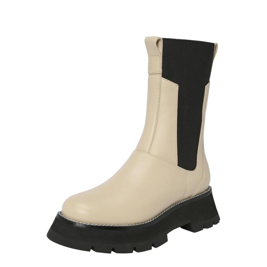 3.1 phillip lim 3.1 Phillip Lim Chelsea boots KATE lichtbruin / zwart -
