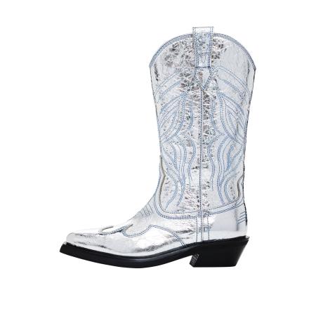 Desigual Desigual Cowboylaarzen zwart / zilver