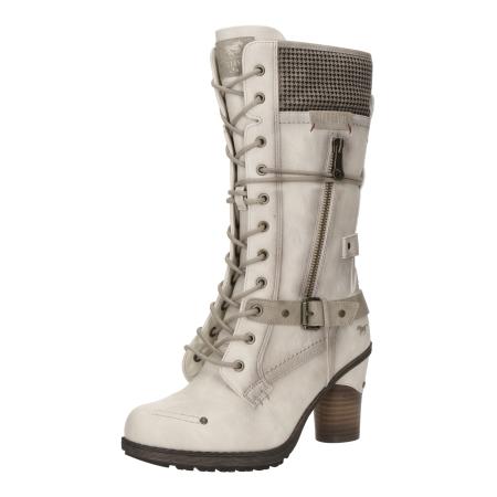 Mustang MUSTANG Veterlaarzen taupe / ecru / bruin / zwart