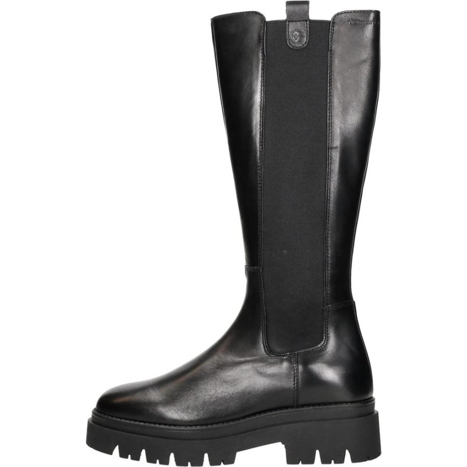 Tamaris - Lange Laarzen Zwart