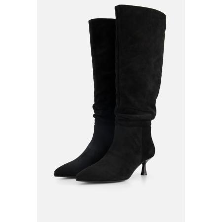 Linea Zeta Hoge laarzen zwart Suede