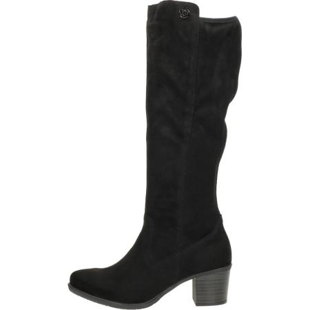 Rieker Hoge laarzen Sretch zwart Imitatiesuede