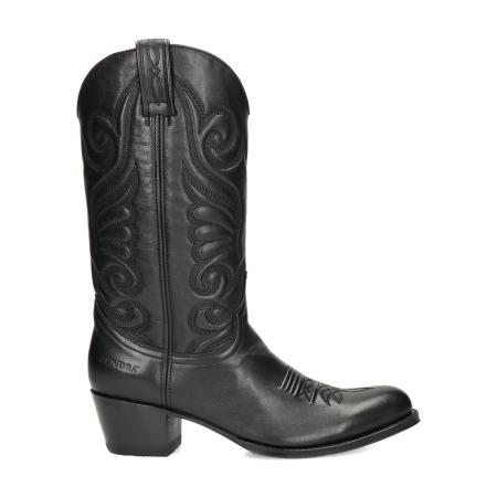 Sendra Debora cowboylaarzen Zwart 81087