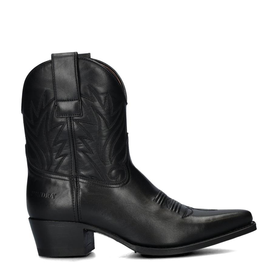 Sendra Gene Berdy cowboylaarzen Zwart 447007 Zwart